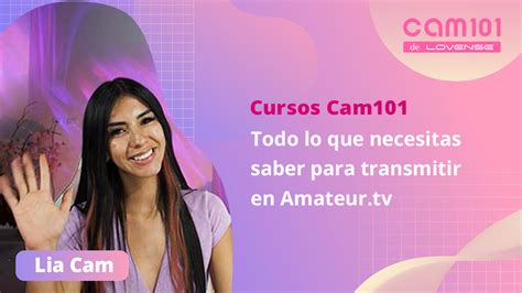 Todo lo que necesitas saber para transmitir en Amateur.tv